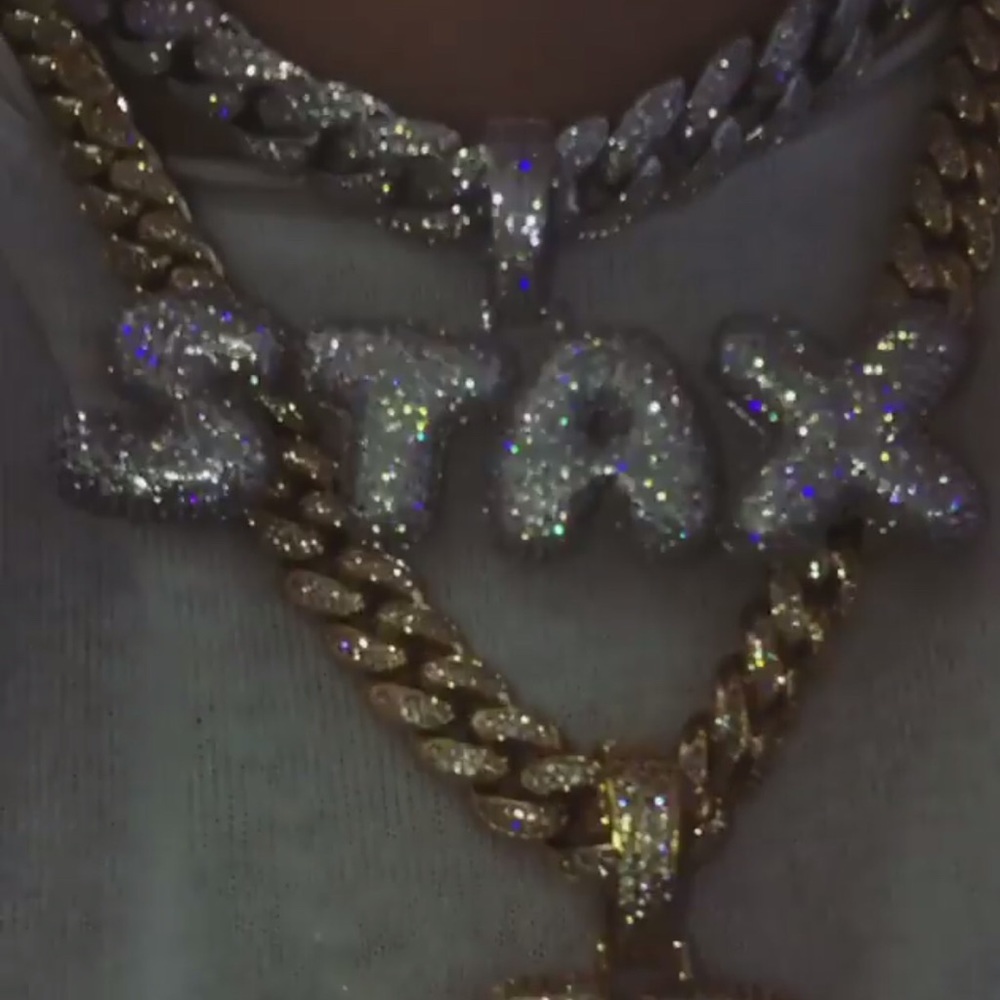 Diamond Bubble Letters - Picture 3 of 3